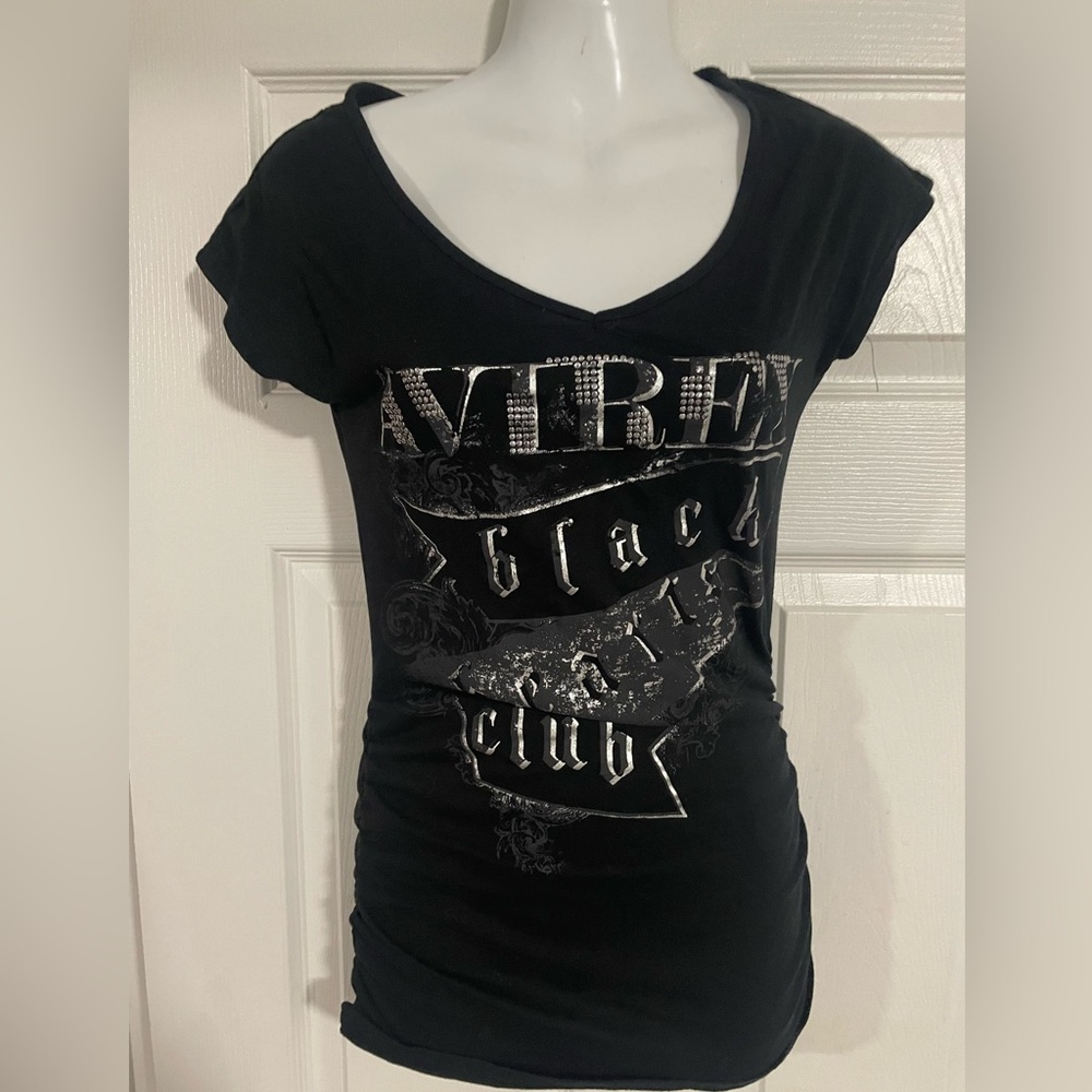 Vintage Avirex rock torn t shirt size S